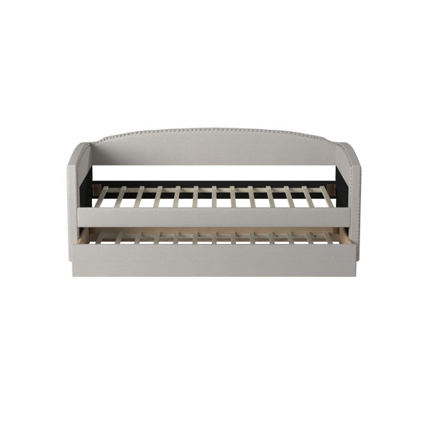 Red Barrel Studio® Wagnon Upholstered Daybed with Trundle & Reviews